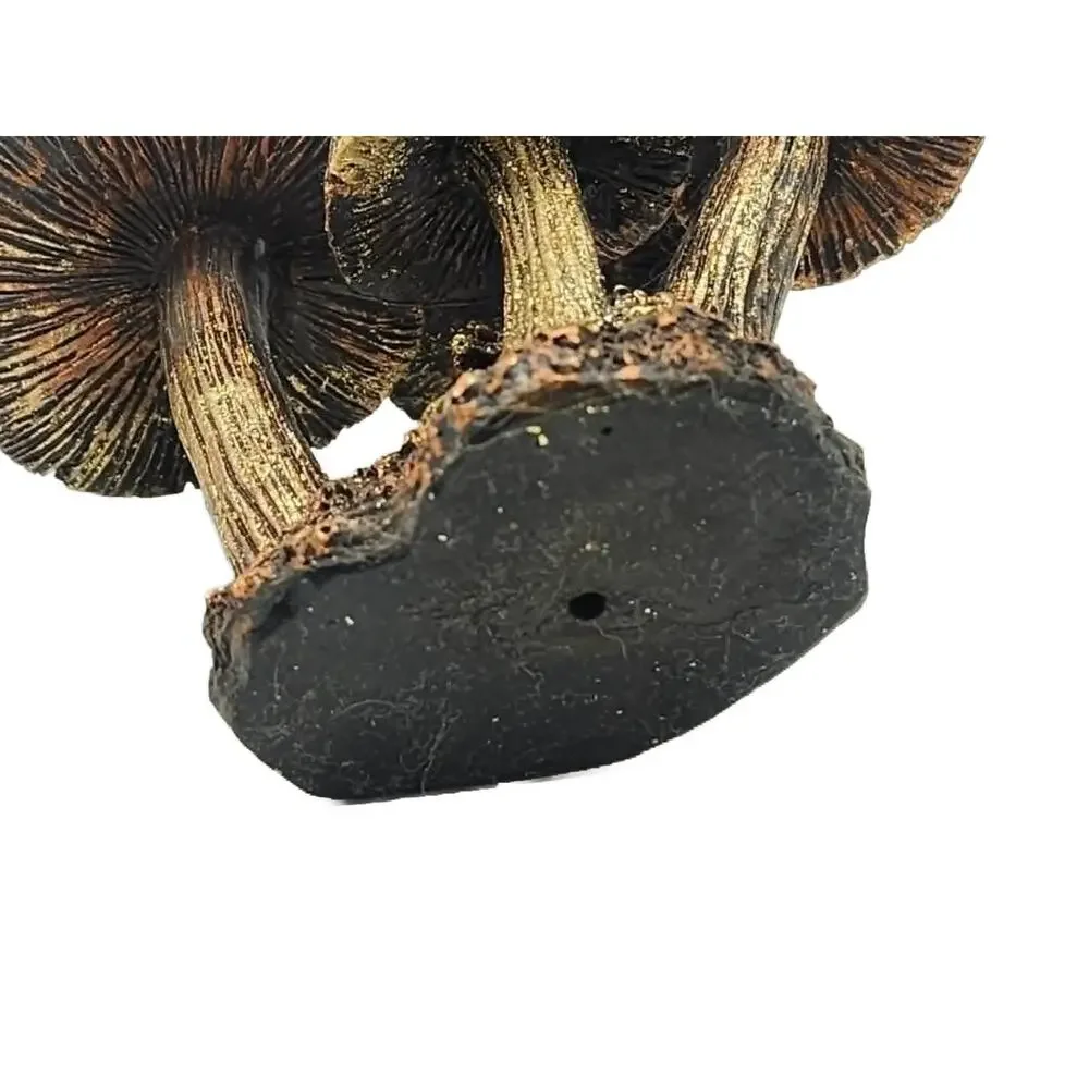 Mid Century Modern Hanging Mushroom Cluster Ornament Sculpture, Signed, 1950s